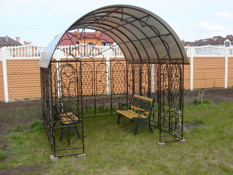 Беседки из поликарбоната